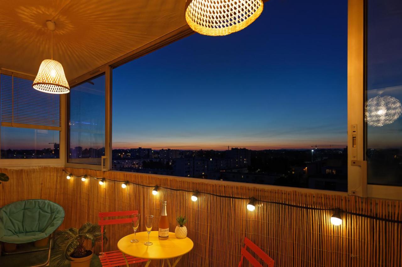 Smile Home-Nid Panoramique Vue Wow ! Spadeco - Loungezen - Terrasse Ensoleillee - Arrivee Autonome - Netflix - Emplacement Ideal - Lumineux - Renove A Neuf - Wifi Fibre - Монпельє Екстер'єр фото
