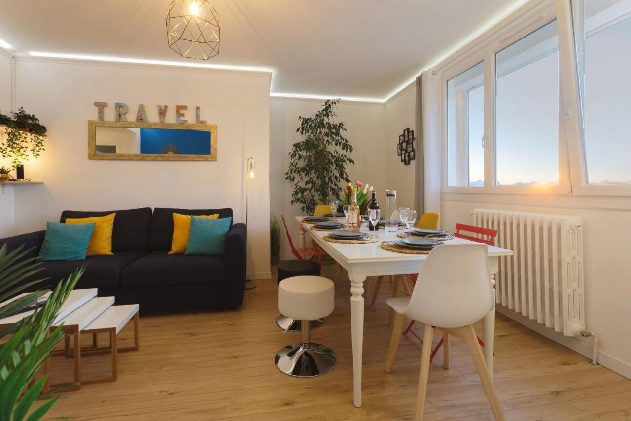 Smile Home-Nid Panoramique Vue Wow ! Spadeco - Loungezen - Terrasse Ensoleillee - Arrivee Autonome - Netflix - Emplacement Ideal - Lumineux - Renove A Neuf - Wifi Fibre - Монпельє Екстер'єр фото